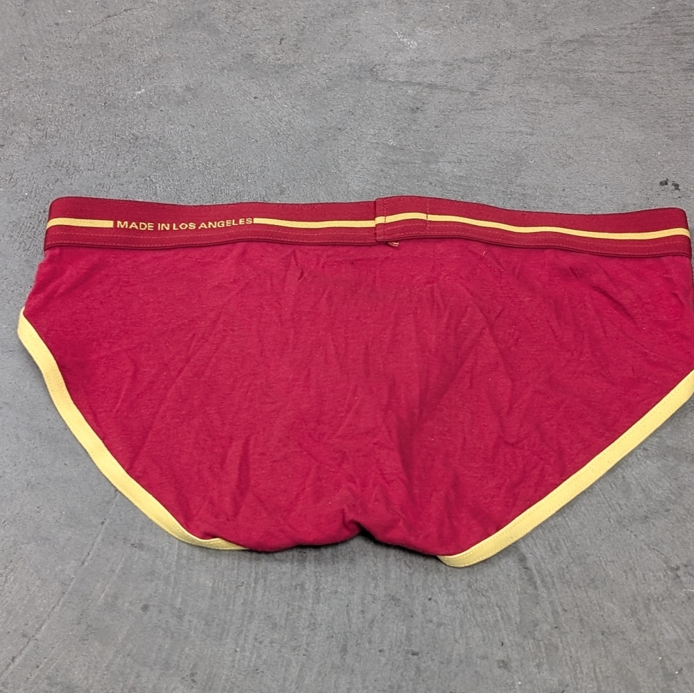 N2N Bodyware Men's Red Briefs, X-Large - Picture 2 of 6